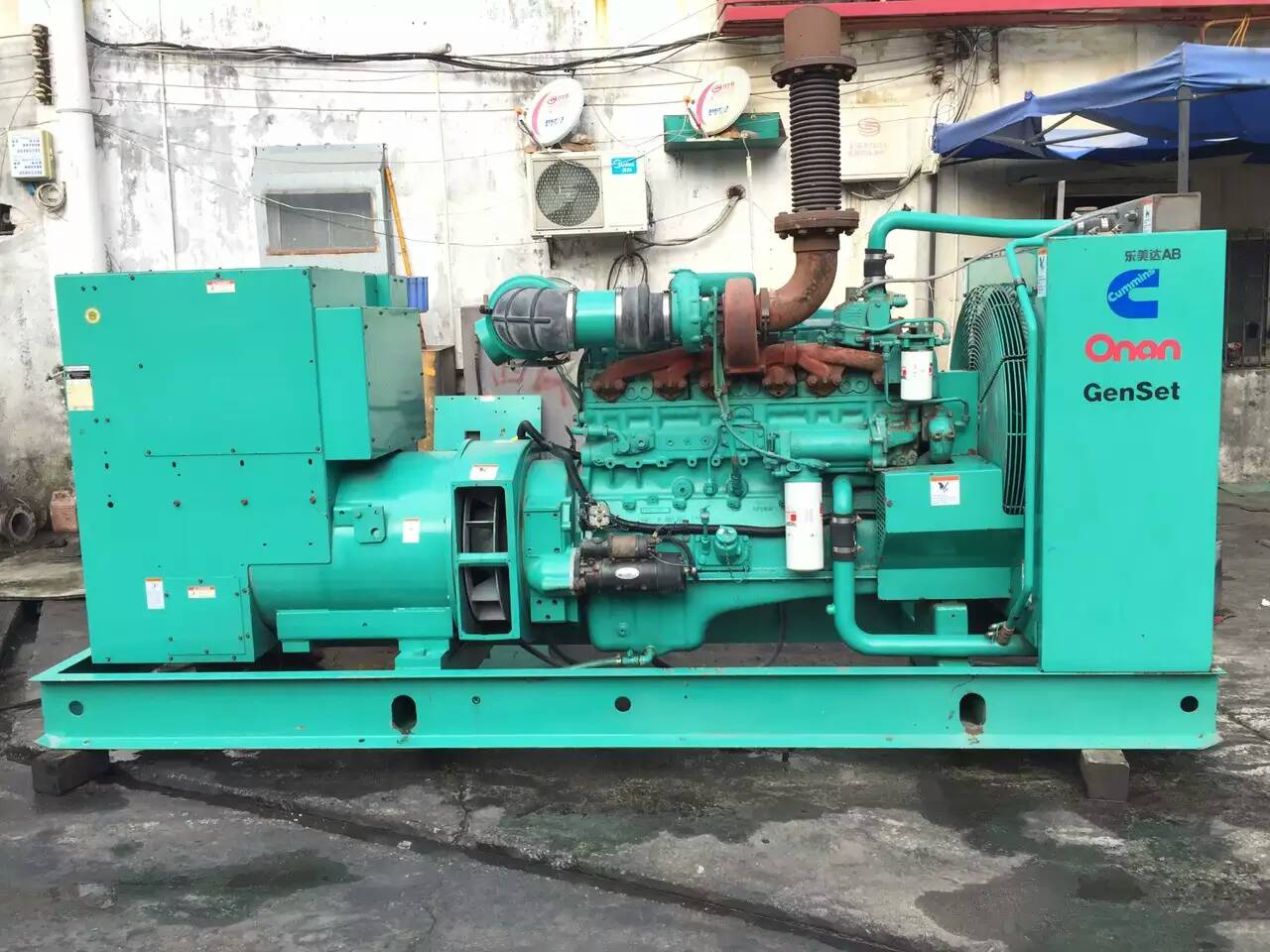 宁河租赁发电机-柴油发电机不正常冒烟的原因